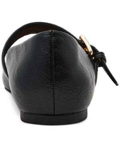 Dv Dolce Vita Women's Mulaney Buckle Mary Jane Flats In Black