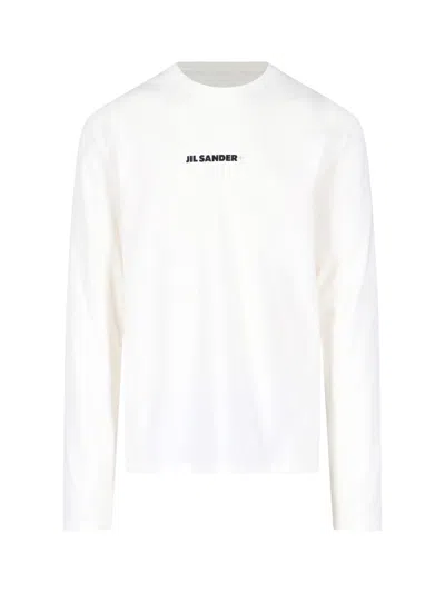 Jil Sander T-shirt With Logo In White