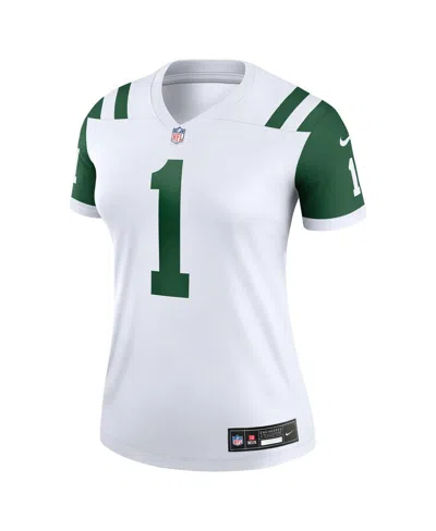 Nike Women's Ahmad Sauce Gardner Classic Alternate White New York Jets Alternate Legend Player Performanc In White