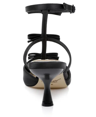 Jewel Badgley Mischka Women's Elisabetta Bow Pointed Toe Pumps In Black