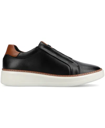 Vance Co. Vance Co Forbes Luxe Low Top Sneaker In Black