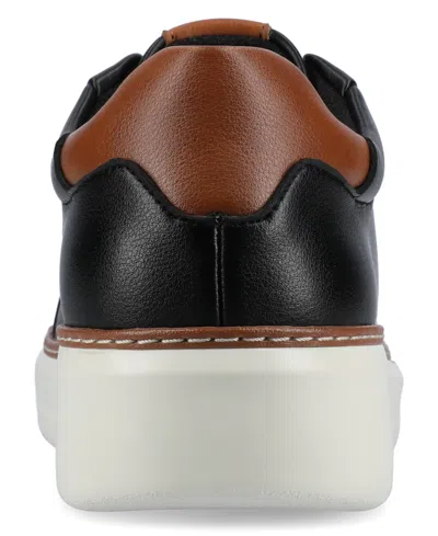 Vance Co. Vance Co Forbes Luxe Low Top Sneaker In Black