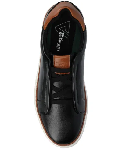 Vance Co. Vance Co Forbes Luxe Low Top Sneaker In Black