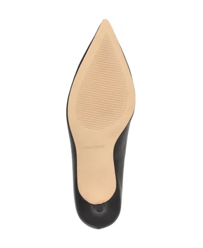 Nine West Women's Adalys Pointy Toe Kitten Heel Pumps In Black