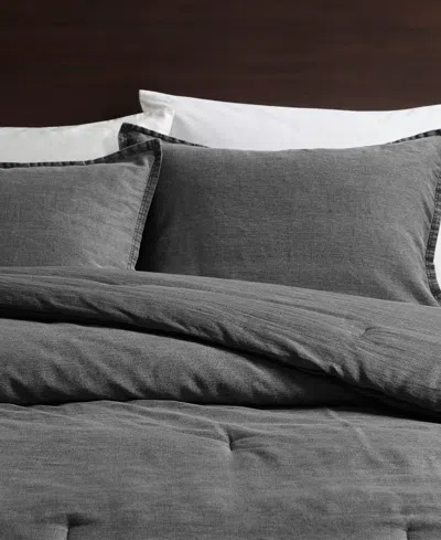 Woolrich Mckenzie Twill Washed 2-pc. Comforter Set, Twin/twin Xl In Gray
