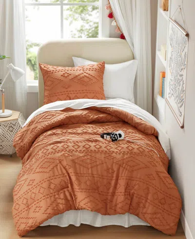 510 Design Gigi Boho 2-pc. Comforter Set, Twin/twin Xl In Orange