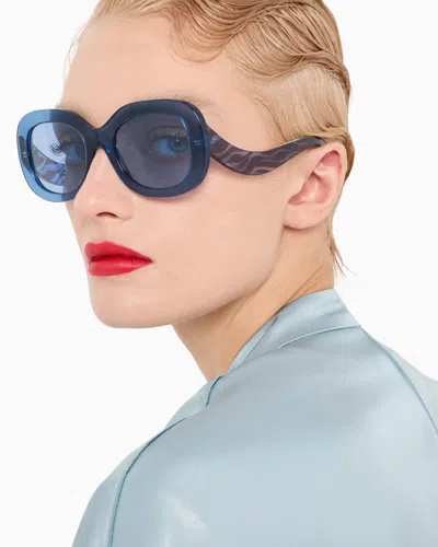 Giorgio Armani Sunglasses In Blue