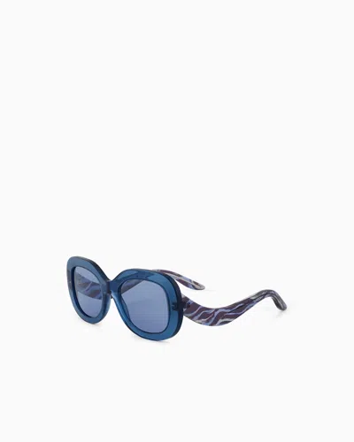 Giorgio Armani Sunglasses In Blue