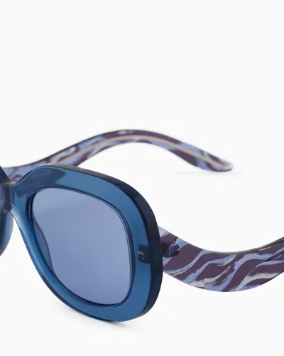 Giorgio Armani Sunglasses In Blue