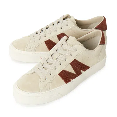 Moncler Monaco 2 Sneakers In Sand