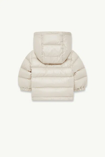 Moncler Long Sleeve Down Jacket In Neutral