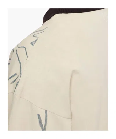 Jw Anderson Rugby Polo Shirt With Print In Gray