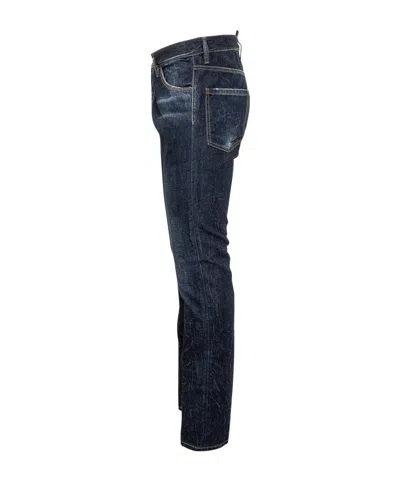Dsquared2 Straight Jeans In Blue
