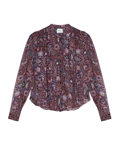 Isabel Marant Étoile Shirt Isabel Marant Etoile Woman Color Plum In Multi