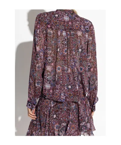 Isabel Marant Étoile Shirt Isabel Marant Etoile Woman Color Plum In Multi