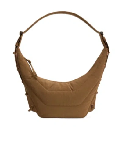 Lemaire Medium Soft Game Bag In Brown