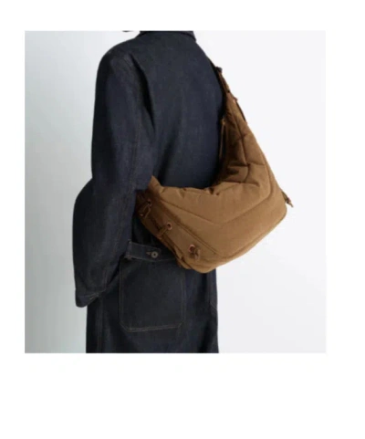 Lemaire Medium Soft Game Bag In Brown