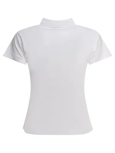 Herno Woman Top White Size 8 Cotton, Polyester, Metallic Fiber