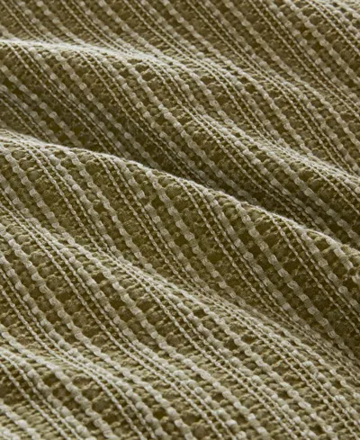 Woolrich Lyon Waffle Washed 3-pc. Comforter Set, Full/queen In Green