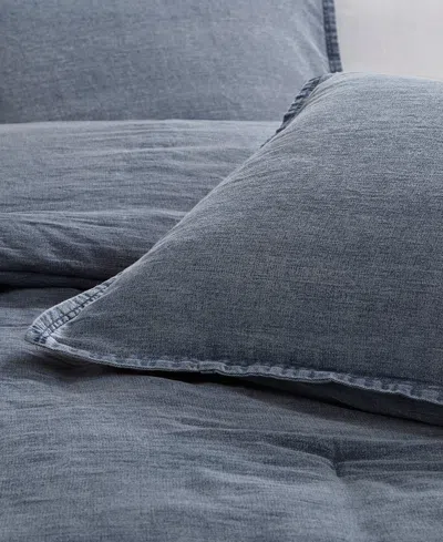 Woolrich Mckenzie Twill Washed 3-pc. Comforter Set, Full/queen In Gray