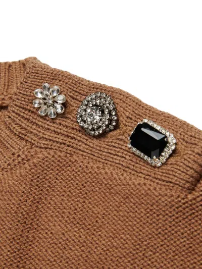 N°21 Decorative-button Jumper In Multi