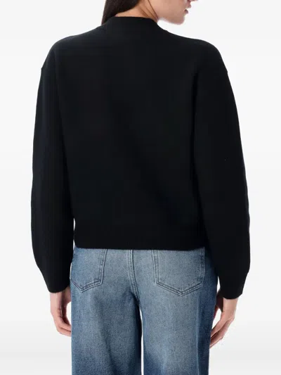 Apc A.p.c. Esther Knit Crew Neck In Black