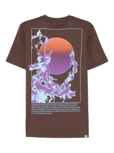 Perks And Mini Vacation T-shirt In Brown