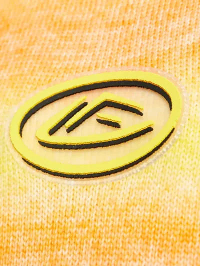 Puma Ombre-effect Logo-patch Sweater In Multi