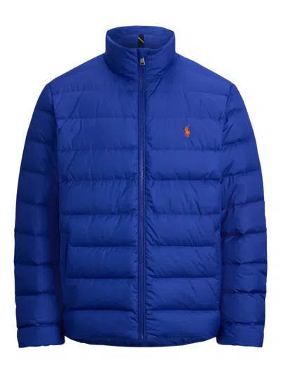Polo Ralph Lauren Down Jacket In Blue
