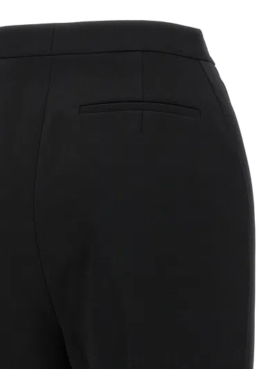 Givenchy Wool Trousers With High Waist And Wide Leg In Black