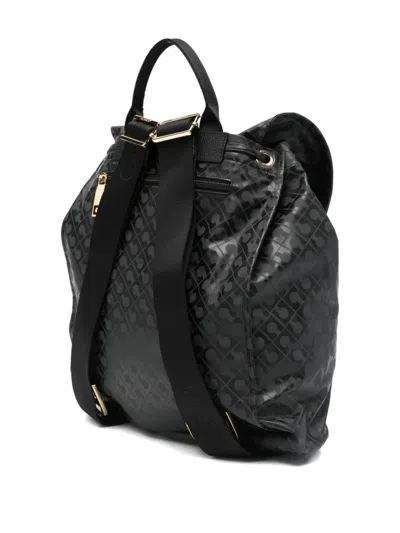 Gherardini Bucket Bag With Drawstring Closure In Black