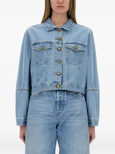 Alysi Denim Jacket In Multi