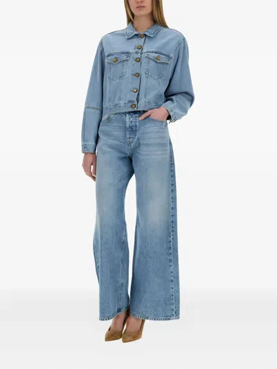 Alysi Denim Jacket In Multi