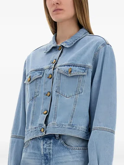 Alysi Denim Jacket In Multi