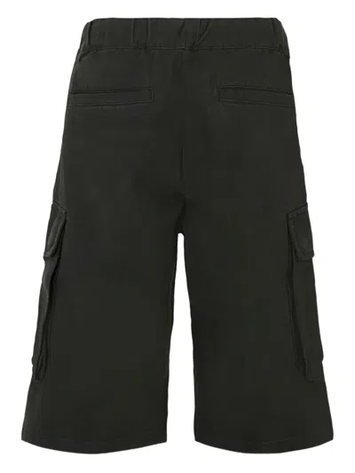 Diesel Cargo-pocket Drawstring Shorts In Black