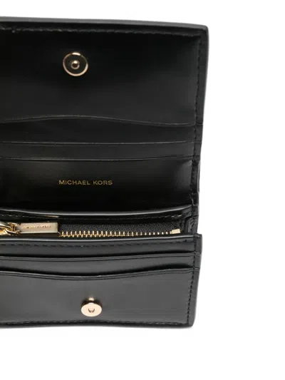 Michael Kors Hamilton Wallet In Black