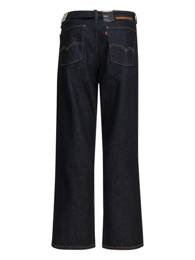 Levi's Belted Five-pocket Jeans In Black