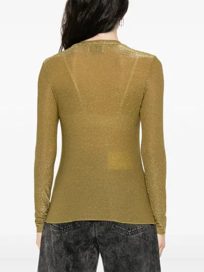 圆领亮片金葱T恤
