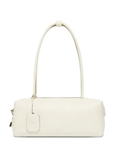Max Mara Top-handle Zip-fastening Shoulder Bag In Neutral