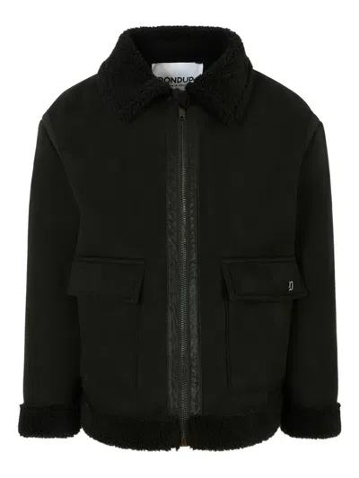 抓绒细节飞行员夹