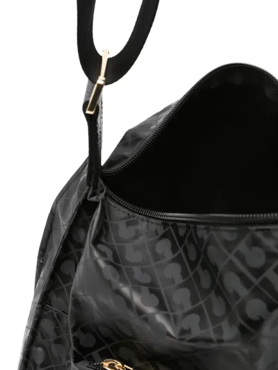 Gherardini Grey Shoulder Bag With Adjustable Strap In Gray