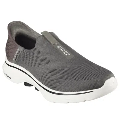 Skechers Go Walk 7 Slip-ins 'brown' In Gray