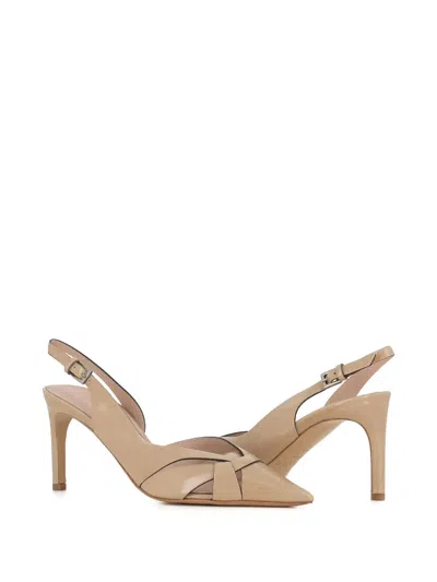 裹踝皮质中跟鞋（7.5厘米）