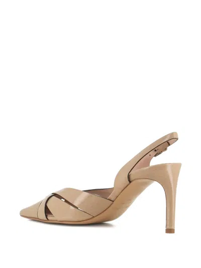 裹踝皮质中跟鞋（7.5厘米）