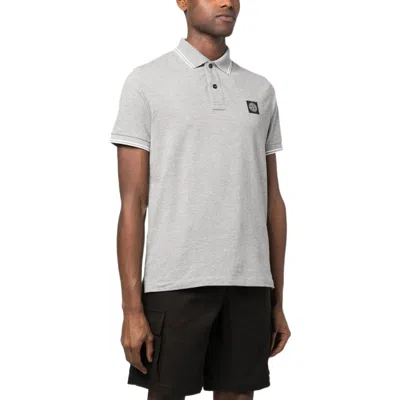 Stone Island Logo-patch Polo Shirt