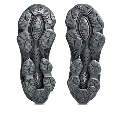 Asics Gel Kinetic Fluent Sneakers With Textured Upper And Sculpted Design In Gray