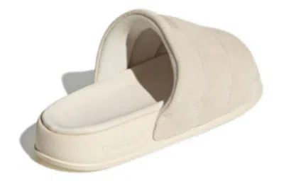 Adidas Originals (wmns)  Adilette Essential 'beige' In Neutral