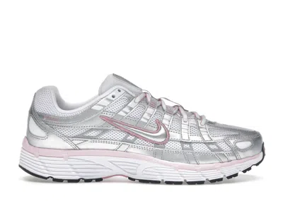 Pre-owned Nike P6000 (women's) Sneakers In White/elemental Pink/black
