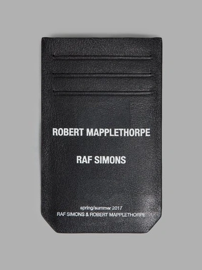 Shop Raf Simons Multicolor Robert Mapplethorpe Card Holder