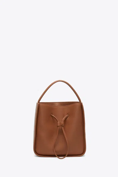 3.1 Phillip Lim Soleil Small Bucket Drawstring In Brown